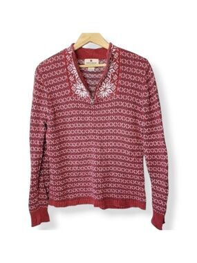 Woolrich Ruby Half Zip Pullover Sweater size Small